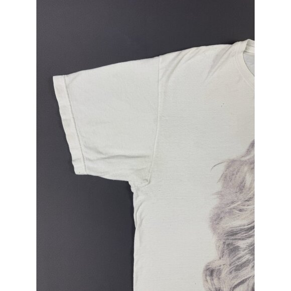 Vintage Y2K Madonna MDNA Tour 2012 White Pop Music Concert Faded White XL Rare - Picture 5 of 16